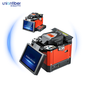 Soudeuse par fusion de fibres optiques A80S, vente chaude, excellente qualité, prix bas, équipement FTTH/FTTX avec 10 langues et batterie 6700 mAh - Product Image 3