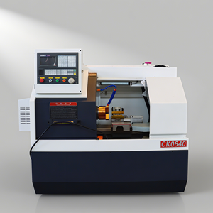 Nhà Máy Giá ck0640 Mini <span class=keywords><strong>CNC</strong></span> máy tiện đơn ngang thiết kế cho sở thích mô hình làm cho các bộ phận chính xác chế biến mới - Product Image 6
