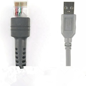 สายข้อมูลเครื่องสแกนบาร์โค้ดเลเซอร์แบบ <span class=keywords><strong>USB</strong></span> เป็น RJ50 - Product Image 5