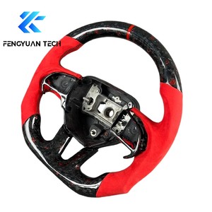 Volante de Fibra de Carbono Forjado con LED para Dodge Charger, Challenger, Durango, Demon, SRT, <span class=keywords><strong>Journey</strong></span>, <span class=keywords><strong>RT</strong></span>, Viper, Ram, TRX, SXT, Hellcat - Product Image 6