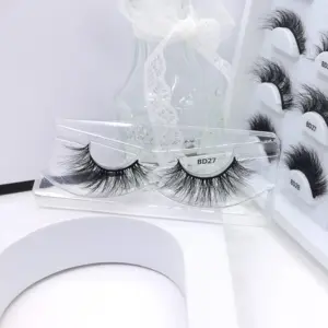 Mink Lashes 3d Wholesale Vendor 3d Mink Eyelashes Vendor Bulk Eyelashes Mink Cruelty-free Handmade Eyelashes