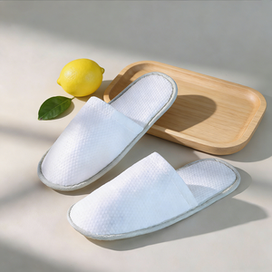 Chaussons d'hôtel jetables <span class=keywords><strong>éco</strong></span>logiques de haute qualité, motif perle 0.3, talon 0.6, recyclables et respirants, personnalisation possible - Product Image 2