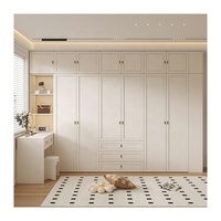 Armoire coulissante modulaire en bois blanc pour chambre de bébé, meuble de rangement design