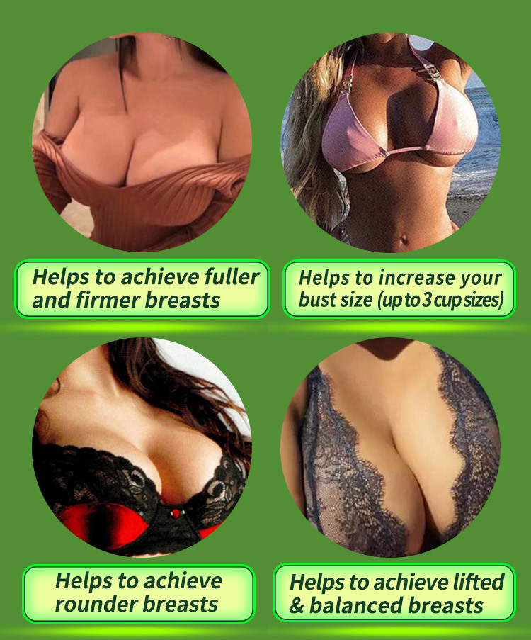 Breast Enhancement Pills Natural Breast Enlargement and Female Augmentation Supplement for Growth 10 Capsules big breast capsule