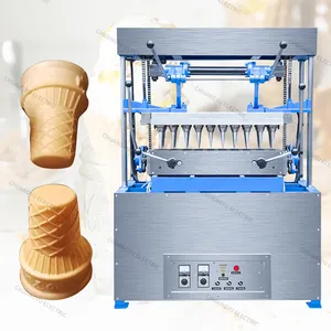 Equipo para hornear, máquina de cono de helado de Donut de negocios, India para publicidad, Venta caliente