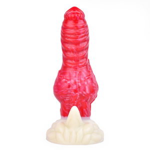 NNSX Alien Knot <span class=keywords><strong>Dildo</strong></span> Animal <span class=keywords><strong>Dildo</strong></span> enormes avec Lotus Ventouse femelle et mâle adulte sex toy pour Vaginal G-spot & Anal Play - Product Image 2