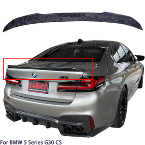 สปอยเลอร์หลังคาร์บอนไฟเบอร์ทรง CS สำหรับรถยนต์ BMW ซีรีส์ 5 รุ่น G30 G38 และ M5 F90 ปี 2016-2023 - Product Image 1
