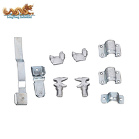 Barres de verrouillage robustes pour portes de conteneurs, cameles, retenues, poignées, verrous de pont, accessoires de fixation marine, pièces de quincaillerie