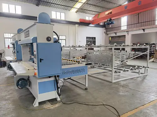 hydraulic die cutting press machine for abrasive discs making