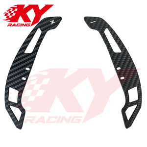 แป้นเปลี่ยนเกียร์คาร์บอนไฟเบอร์แบบแม่เหล็ก สำหรับรถยนต์ Volkswagen VW Golf Mk7 Mk7.5 R 7R GTI GTD GTE TSI Polo Tiguan Jetta GLI Scirocco - Product Image 3