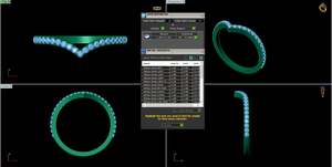 Hermoso Anillo de Diamantes en Oro para Mujer, Diseño Simple, Acabado Brillante, Joyería para Uso Diario, Regalo - Product Image 5