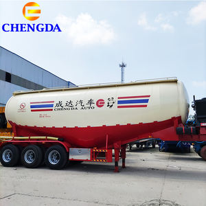 Semi-remorque citerne à ciment en forme de V à 3 essieux, 35/38/40 m³, pour ciment en vrac, poudre et farine - Product Image 4