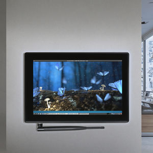 10.1 인치 안드로이드 7 산업용 터치 모니터 POE 충전 IPS 터치 스크린 USB 인터페이스 내장형 회의실 자동화 - Product Image 1