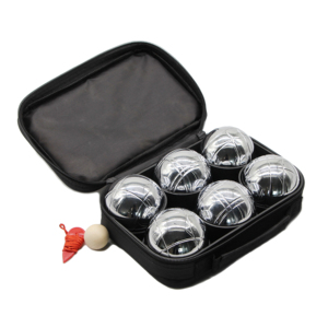 <span class=keywords><strong>Jeu</strong></span> <span class=keywords><strong>de</strong></span> boules <span class=keywords><strong>de</strong></span> <span class=keywords><strong>pétanque</strong></span> en métal chromé 6 pièces avec étui <span class=keywords><strong>de</strong></span> transport à fermeture éclair pour sports <span class=keywords><strong>de</strong></span> plein air sur pelouse - Product Image 3