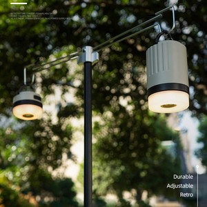Lampe de camping LED portable CLS, longue durée de vie de la batterie, lampe de nuit pour tente - Product Image 3