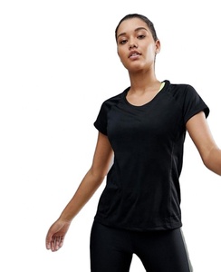 Women's Half Sleeve Casual Wear T-<b>Shirt</b> Custom Logo Streetwear Style with Button Decoration Blank White Base - Product Image 1