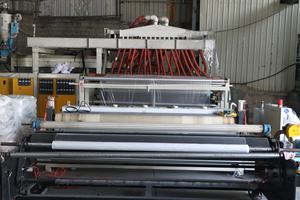 10フィート12フィート幅ホワイトオレンジ色織りポリエチレンプラスチックシート強化 - Product Image 5