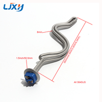 LJXH 1.5 "50.5mm Tri Clamp Elément chauffant électrique pour le brassage et la distillation à domicile avec adaptateur et connecteur