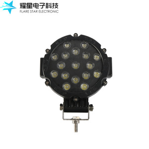 ไฟส่องสว่างแบบ LED สำหรับงานออฟโรด 51W ยี่ห้อ Flare Star ตัวเรือนอะลูมิเนียมอัลลอย ใช้พลังงานไฟฟ้ากระแสตรง - Product Image 2