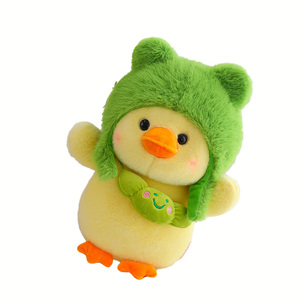 <strong>Cute</strong> and Soft Hat Stuffed Animal Duck Doll Birthday Gift for Children <strong>Plush</strong> <strong>Toys</strong>
