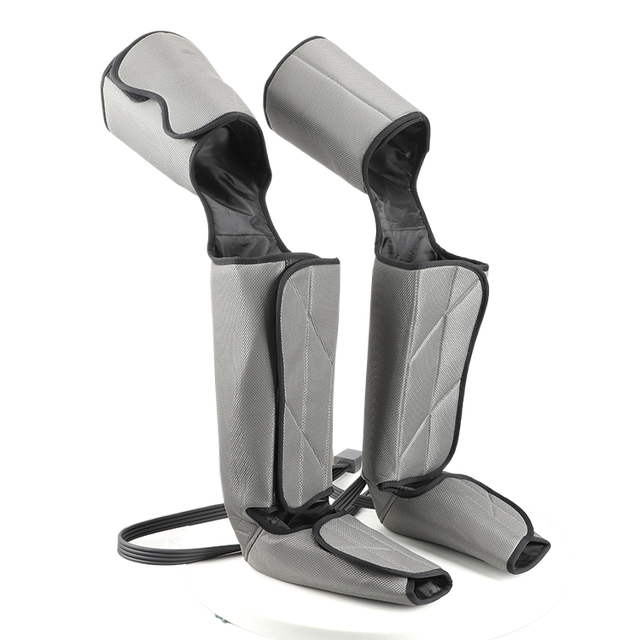 New Big LCD Display Screen Vibrator Air Compression Leg and Leg Massage Device Boots for Pain Relief