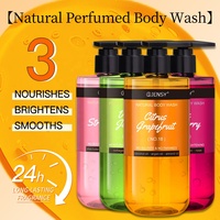 Gel de Ducha Natural y Orgánico de Marca Privada con Árbol de Té, Colágeno, Aloe, Vitamina C, Hidratante, Blanqueador, Nutritivo y Perfumado