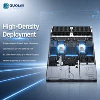 Serveur en rack 1U double socket nouvelle génération, serveur d'entreprise Intel Xeon Scalable, serveur en rack 1U haute performance