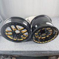 Jantes forgées sur mesure pour course de dragster 18x5J & 17x11J, jantes en alliage d'aluminium Beadlock pour Nissan GTR Supra R35 Tuning