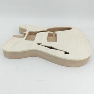 Pièces de corps de guitare en érable et en aulne non finies, source d'usine, bricolage - Product Image 3