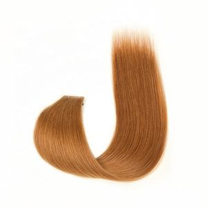 Extensions de cheveux naturels russes de luxe à bandes invisibles, 100% cheveux humains 15A, blonds, Remy vierges, double épaisseur, cuticules intactes - Product Image 4