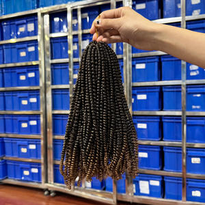 Offerta Speciale: Capelli Sintetici <span class=keywords><strong>Afro</strong></span> Twist da 10 Pollici, Ricci e Voluminosi per Acconciature Intrecciate EZ per Donne - Product Image 4