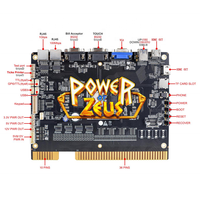 Carte de jeu verticale classique Power of Zeus avec fonctionnalité POZ Wild, carte PCB pour machine de jeu d'arcade, prix usine