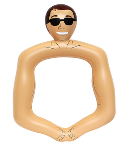 Cadre de <span class=keywords><strong>selfie</strong></span> gonflable classique Photo Prop Giant Buddy pour boire et s'amuser - Product Image 1