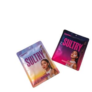 Sachets à trois soudures personnalisés de haute qualité fabriqués en Chine pour échantillons cosmétiques (sérum, lotion et écran solaire) avec impression couleur - Product Image 1