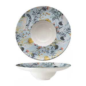 Tazón para Pasta M1934 Botanica Azzurro de 25 cm para Restaurante, Suministros para Hoteles, Vajilla al por Mayor - Product Image 1