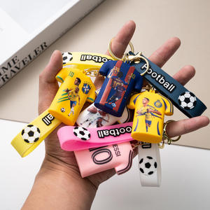 Llavero con Colgante de Balón de Fútbol de Dibujos Animados, Souvenir Deportivo, Regalo para Colgar en el Coche, Venta al por Mayor - Product Image 3