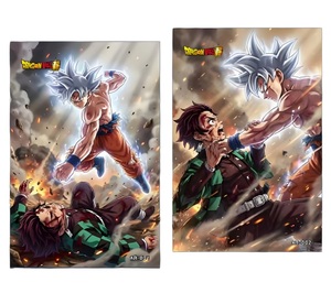 PGU Culture <span class=keywords><strong>Dragon</strong></span> <span class=keywords><strong>Ball</strong></span> Anime Rampage Art Boards Collection Cards DBZ Characters Playing Card Colored Paper for Kids Gift Toys - Product Image 1
