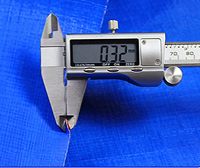 Bâche imperméable bleue de bâche résistante faite en usine avec la couverture de tente