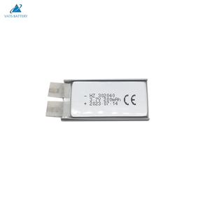 Ce-certificering Polymeer 302040 Lithium Polymeer 200Mah Dunne Ion Batterij <span class=keywords><strong>3</strong></span>.7V - Product Image 1