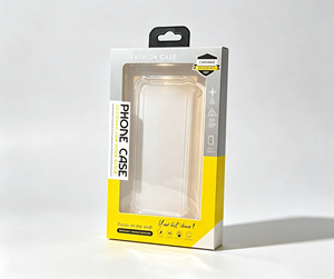 Cajas de Cartón con Ventana Transparente de PVC Personalizadas, Gancho para Colgar, Plegables, Embalaje Minorista para Fundas de Teléfonos Móviles - Product Image 5