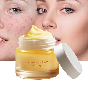 Oem 개인 라벨 허브 추출물 페이스 케어 세트 미백 크림 얼굴 브라이트닝 심황 페이스 크림 다크 스팟 - Product Image 1