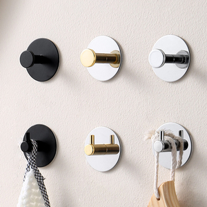 Ganchos Autoadhesivos Ecológicos y Duraderos de Acero Inoxidable para Baño, Puerta, Percheros, Sin Perforaciones, para Colgar Ropa y Toallas - Product Image 5