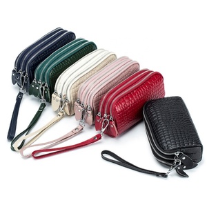 <b>Ladies</b> Clutch <b>Wallet</b> Fashion Leather Long Purse Cell Phone <b>Wallets</b> Genuine Leather Clutch Wrist <b>Wallet</b> for Women - Product Image 6