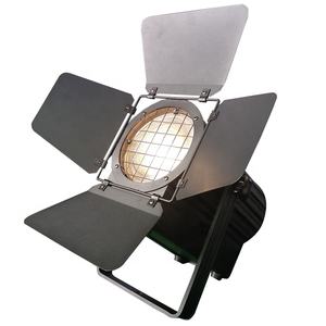 Projecteur LED de studio <span class=keywords><strong>Fresnel</strong></span> 200W avec zoom, lumière blanche chaude - Product Image 2