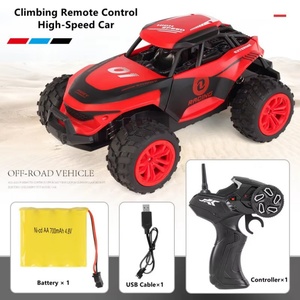 SJY-33754 Véhicule tout-terrain 4x4 2,4 GHz, 15-20 km/h, RC Stunt, Voiture de route télécommandée 4 canaux en métal pour escalade haute vitesse - Product Image 5