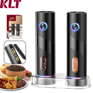 Molino de Pimienta Eléctrico de Gran Capacidad de 240 ml, Molinillos de <span class=keywords><strong>Sal</strong></span> y Pimienta, Molinillo Eléctrico de <span class=keywords><strong>Sal</strong></span> y Pimienta - Product Image 1