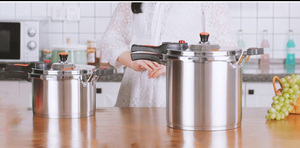 Nhà Máy Bán buôn Châu Âu thép không gỉ 304 đa chức năng nồi áp suất nấu ăn chậu thiết bị nhà bếp - Product Image 6