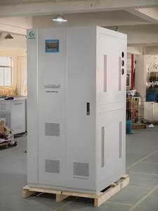 Stabilisateur <span class=keywords><strong>de</strong></span> <span class=keywords><strong>tension</strong></span> triphasé servo ±1% 200 kVA-800 kVA, régulateur 100 kVA pour station photovoltaïque 380 V pour applications électromécaniques - Product Image 4