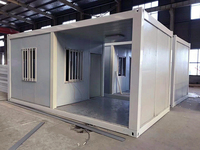 Maisons conteneurs modulaires préfabriquées de luxe, détachables et extensibles, à prix d'usine, design moderne, bureau mobile, chambre, appartement