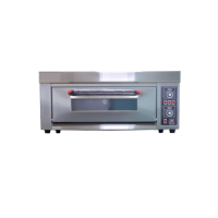 Horno de Convección Comercial de Acero Inoxidable Zhuoran XM-2D, Equipo Eléctrico para Pizza y Panadería para Hoteles, Pantalla LED, Protección Contra Sobrecalentamiento